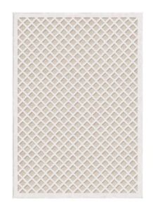 Pippa Beige Area Rug, 92" x 120" 