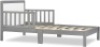 Dream On Me Brookside Toddler Bed,&nbsp;Grey/White - New/Unopened&nbsp;