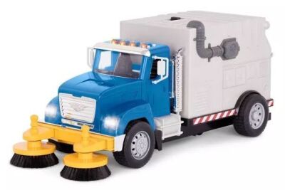 DRIVEN – Large Toy Truck with Movable Parts – Street Sweeper