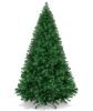 6' Premium Artificial Pine Christmas Tree w/ 1,000 Tips, Foldable Metal Base