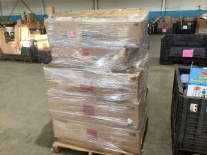 Pallet of Uninspected Artificial Christmas Trees 