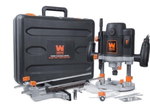 WEN RT6033 15-Amp Variable Speed Plunge Woodworking Router Kit