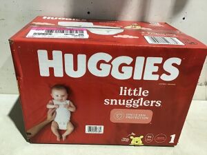 Huggies Little Snugglers Baby Diapers - 96-Count, Size 1