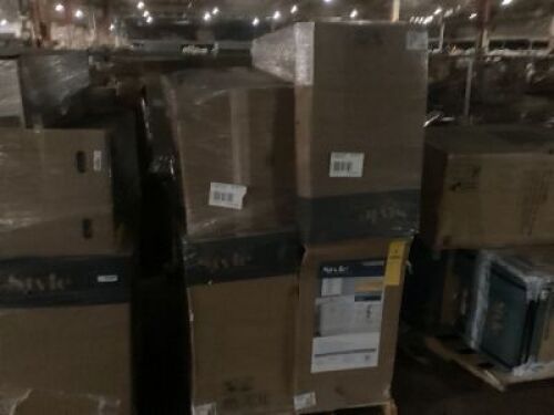Pallet of Uninspected Bathroom Vanities