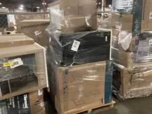 Pallet of Uninspected Bathroom Vanities