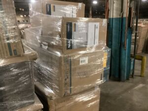 Pallet of Uninspected Bathroom Vanities