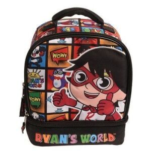 Lot of (2) Ryan's World Dual Compartment Lunch Bag