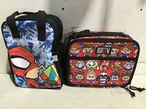 Lot of Kids Lunch Boxes