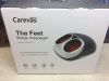 Carevas Shiatsu Foot Massager with Heat, Rolling and Air Compression - Appears New  