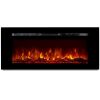 1500W 50" In-Wall Recessed Electric Fireplace Heater w/ Remote Control