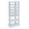 7-Tier Shoe Rack - White