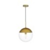 Eclipse Brass 14-Inch One-Light Pendant - Appears New&nbsp;&nbsp;