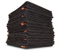 WEN 272812 72-Inch by 80-Inch Heavy Duty Padded Moving Blankets, 12 Pack