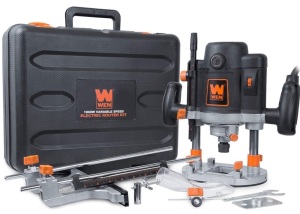 WEN RT6033 15-Amp Variable Speed Plunge Woodworking Router Kit