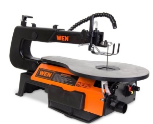 WEN 3921 16-inch Two-Direction Variable Speed Scroll Saw, Missing Hardware