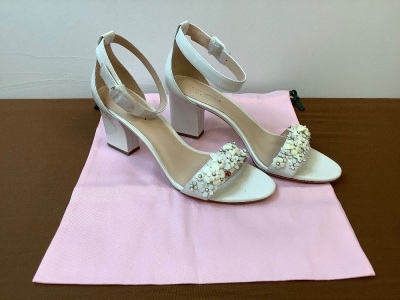 Kate Spade Shoes, Tansy Embellished, Optic White, 11