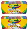 Lot of (2) Boxes 144 ct. Crayola Sidewalk Chalk