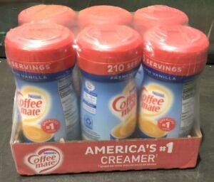 Case of (6) Coffee Mate Coffee Creamer - French Vanilla