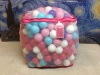 Click N' Play Value Pack of 400 Crush Proof Plastic Play Balls in Reusable and Durable Mesh Storage Bag - Appears New  