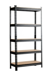 5-Tier Steel Heavy Duty Shelving Unit, Missing Hardware