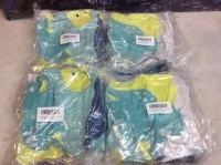 Lot of (4)&nbsp;JISEN 3 Piece Soft Microfiber Dinosaur Crib Bedding Sets&nbsp;- Appears New&nbsp;&nbsp;