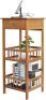 Retro 2-Tier Nightstand - Bamboo