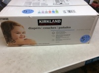 Kirkland Baby Diapers, Size 5, 150 ct - New