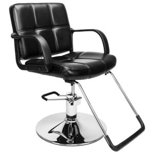 Hydraulic Salon Chair - Black