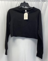 Womens Long Sleeve&nbsp;Crop Top, S