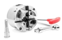 WEN LA4275 2.75-Inch 4-Jaw Self-Centering Keyed Lathe Chuck Set with 1-Inch x 8TPI Thread, Missing Hardware