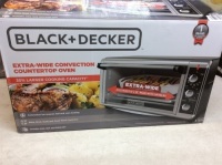 Black and Decker Extra Wide 8 Slice Toaster Oven - Appears New&nbsp;