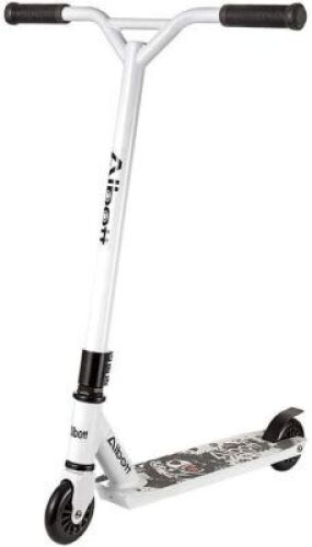 Albott Pro Scooters Stunt Scooter, Beginner Freestyle Sports Kick Scooter with Fixed Bar for Kids 8 Years and Up - NEW