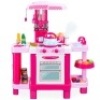 Pretend Play Kitchen Toy Set for Kids with Water Vapor Teapot