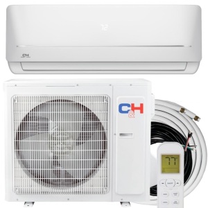 Cooper & Hunter 9000 BTU 115V Wifi Ready Ductless Mini Split Air Conditioner Heat Pump with 16ft Installation Kit - New/Unopened 