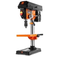 3.2-Amp 10-Inch 5-Speed Cast Iron Benchtop Drill Press with Laser and Keyless Chuck
