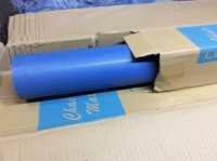 Case of (9) Lesonic Chair Mats, 47" x 35", Blue - New