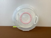 Cake Storage Container W/ Removable Handled Tray