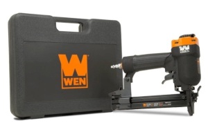 WEN 61711 18-Gauge 3/8-Inch to 1-Inch Air-Powered 1/4-Inch Narrow Crown Pneumatic Stapler