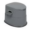 Portable Travel Toilet, Waste Tank, Gray