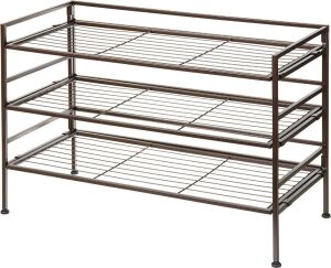 Amazon Basics 9-Pair Shoe Rack Organizer