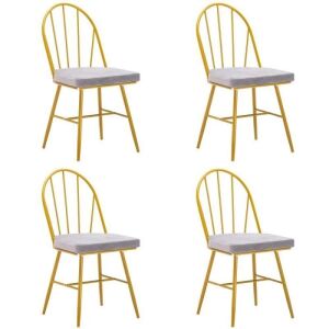 Set of (4) Upholstered Dining Chairs