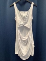 Womens Cross Front Sleeveless Top, Size XL