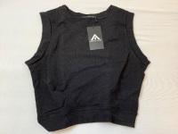Womens Crop Tank Top, Size XS