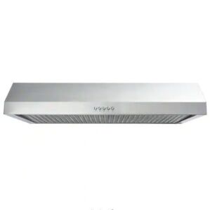 36 in. W Under Cabinet Range Hood in Stainless Steel