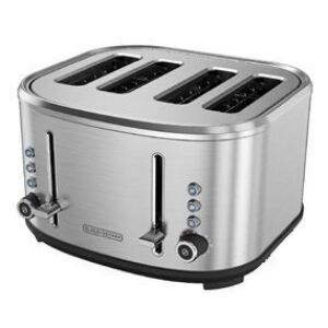 Extra-Wide Slot 4-Slice Toaster