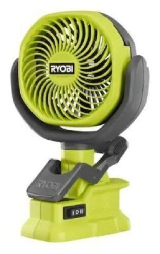 Ryobi One+ 18V Cordless 4" Clamp Fan - Tool Only