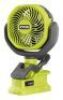 Ryobi One+ 18V Cordless 4" Clamp Fan - Tool Only