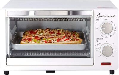 Continental Electric CE-TO101 Toaster Oven - White