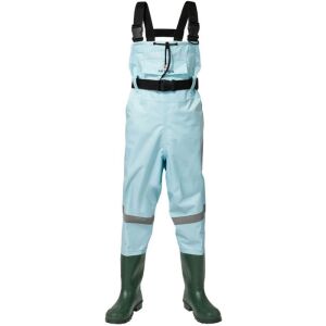 Hisea Kids Nylon PVC Chest Waders - Size 32