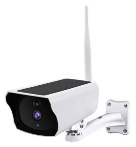 Solar-Powered Wi-Fi Security Camera with Night Vision